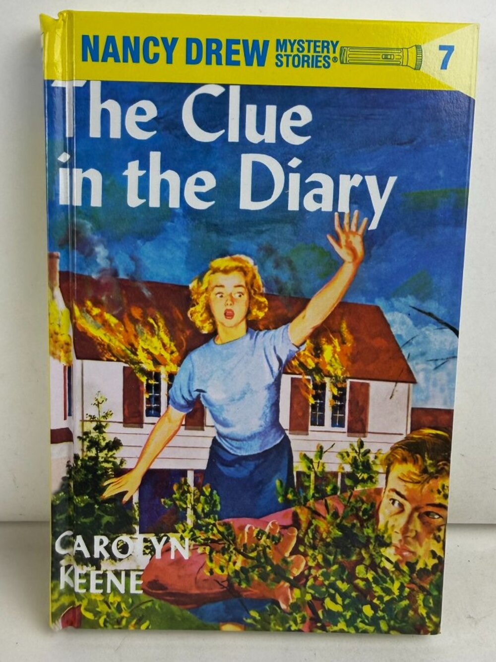 Nancy Drew #7 The Clue in the Diary Grosset Dunlap Book ISBN 9780448095073